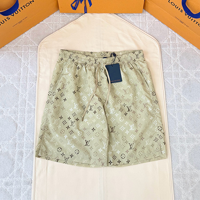 lv louis vuitton gradient monogram swim shorts